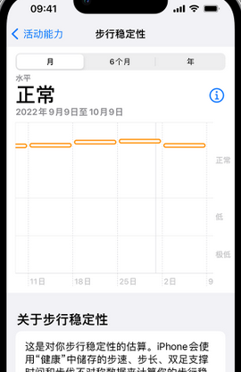 岭东iPhone手机维修如何在iPhone开启'步行稳定性通知'