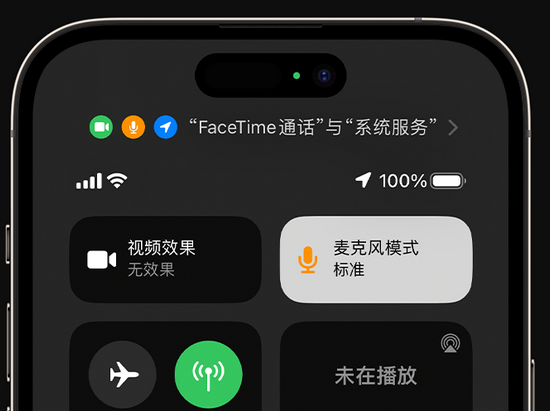 岭东苹果授权维修网点分享iPhone在通话时让你的声音更清晰 