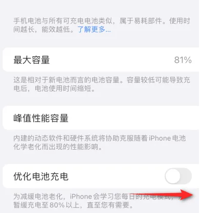 岭东苹果15维修分享iPhone15充电到80%就充不进电了怎么办 