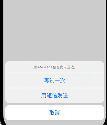 岭东apple维修iPhone上无法正常发送iMessage信息