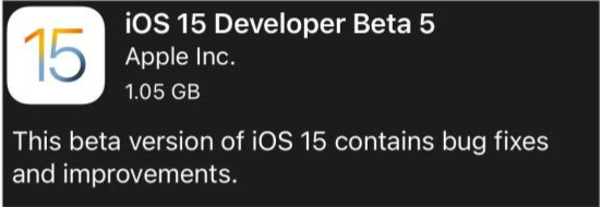 岭东苹果手机维修分享如何升级到iOS15.0 beta5 